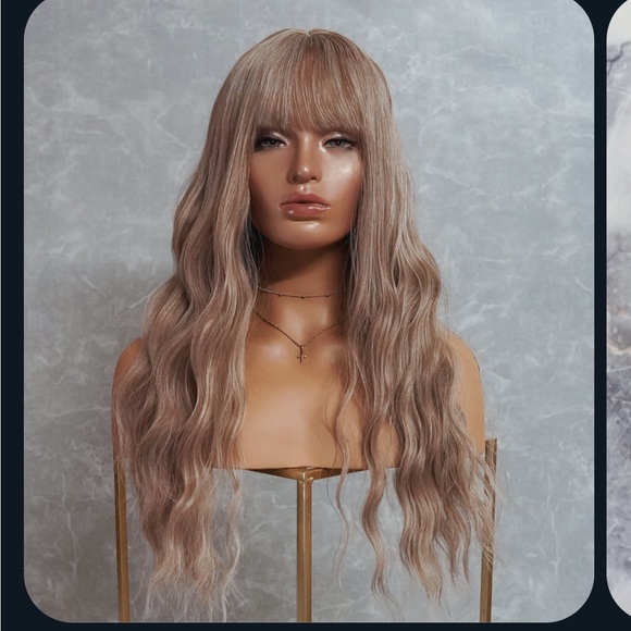 Milk and Honey Cali Carmel Brown Fringe wig - Picture 13 of 13
